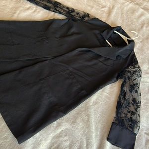 Black coat